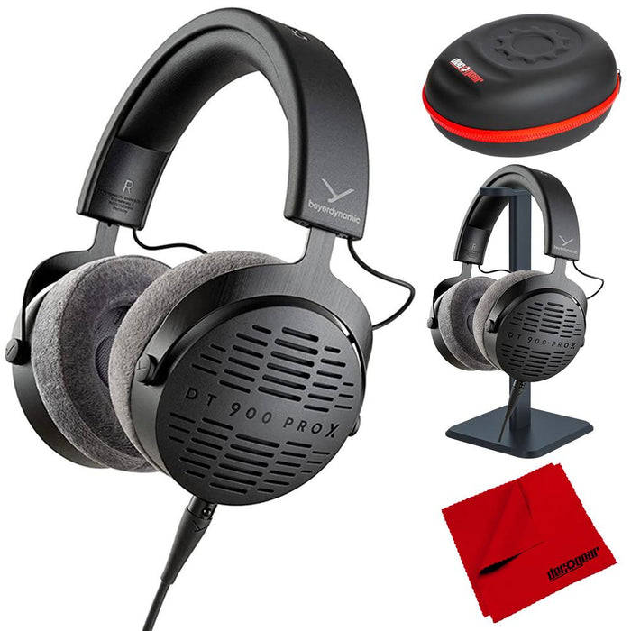 BeyerDynamic DT 900 PRO X Open-Back Studio Headphones w/ Accessories Bundle