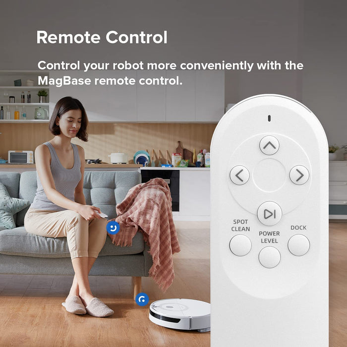 Roborock E5 Robot Smart Vacuum/Mop - White