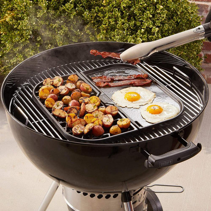 Weber Cast Iron Grill and Griddle Station - Gourmet BBQ Sysyem - 8860
