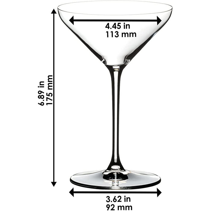 Riedel Extreme Martini Glass, Set of 2 - 4441/17