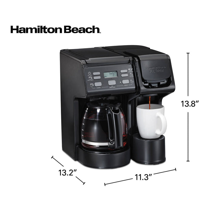 Hamilton Beach FlexBrew Trio Coffee Maker with 40 oz. Reservoir (R49904) - Refurbished