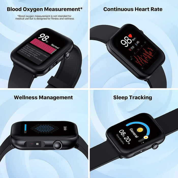 TicWatch GTH Pro Smartwatch/Fitness Tracker, Black - CXB03