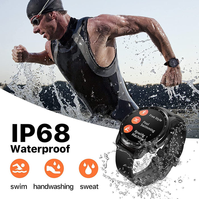 TicWatch Pro 3 Ultra GPS Smartwatch/Fitness Tracker, Black - WH12018
