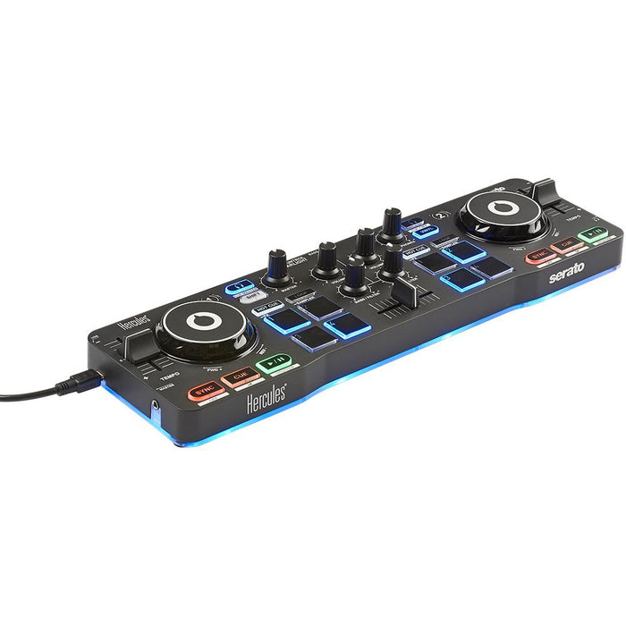 Hercules DJControl Starlight Portable DJ Controller for Serato DJ with Warranty