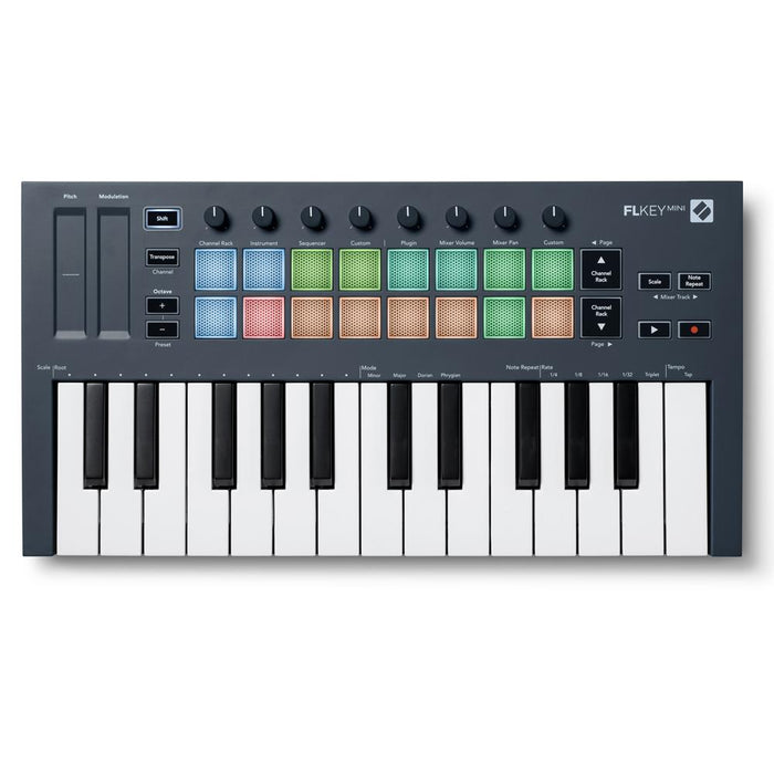 Novation FLkey Mini MIDI Keyboard for FL Studio with 1 Year Extended Warranty
