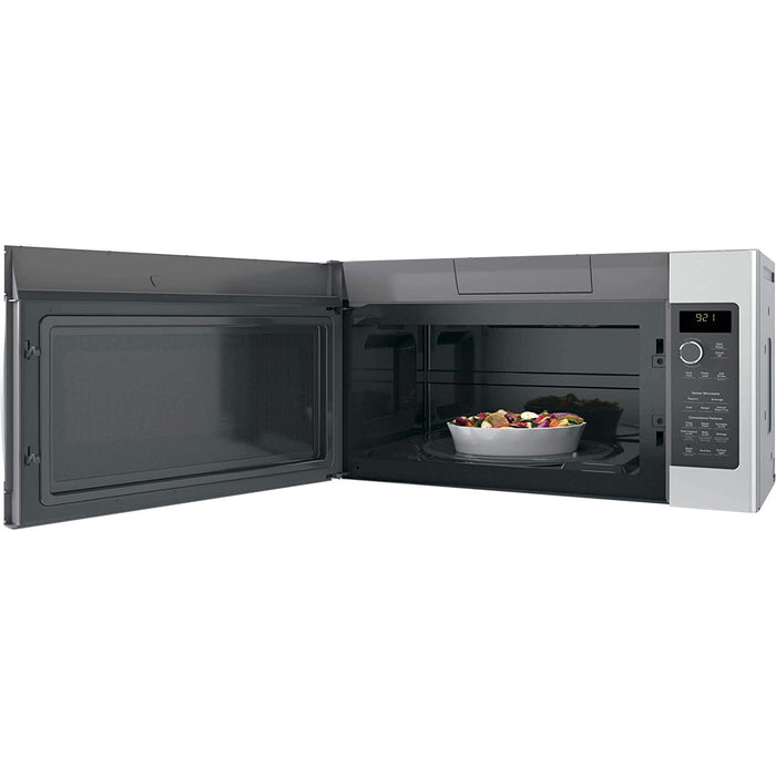 GE Profile 2.1 Cu. Ft. Over-the-Range Sensor Microwave Oven, Stainless Steel