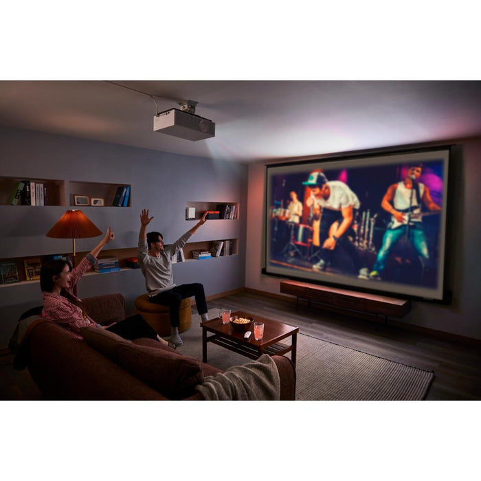 LG CineBeam 4K UHD Hybrid Home Cinema Projector w/ 2 Year Extended Warranty Bundle