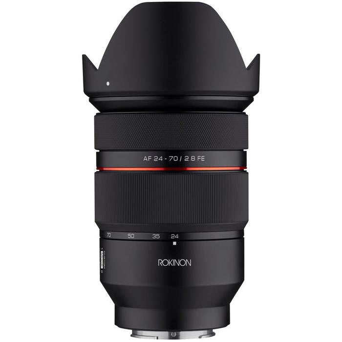 Rokinon 24-70mm F2.8 AF Zoom Lens for Sony E-Mount Full Frame Cameras IO2470AFZ-E Bundle