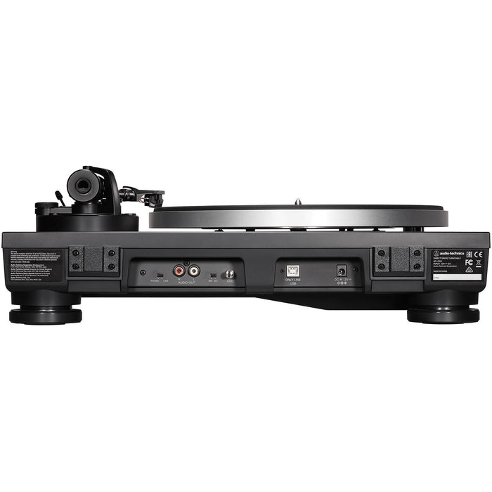 Audio-Technica AT-LP5X Fully Manual Direct Drive Turntable, Low Noise Motor, J-Shaped Tonearm