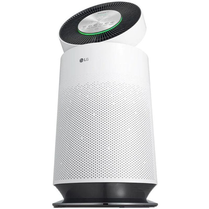 LG PuriCare 360 Single Filter Air Purifier with Clean Booster, White (AS330DWR0)