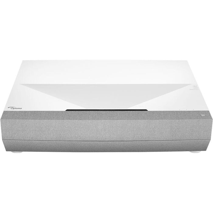 Optoma CinemaX P2 Smart 4K HDR UHD Laser Home Entertainment System - White - Open Box