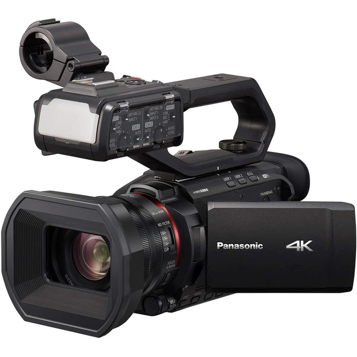 Panasonic X2000 4K Professional Camcorder with 24X Optical Zoom and WiFi HD Live Streaming