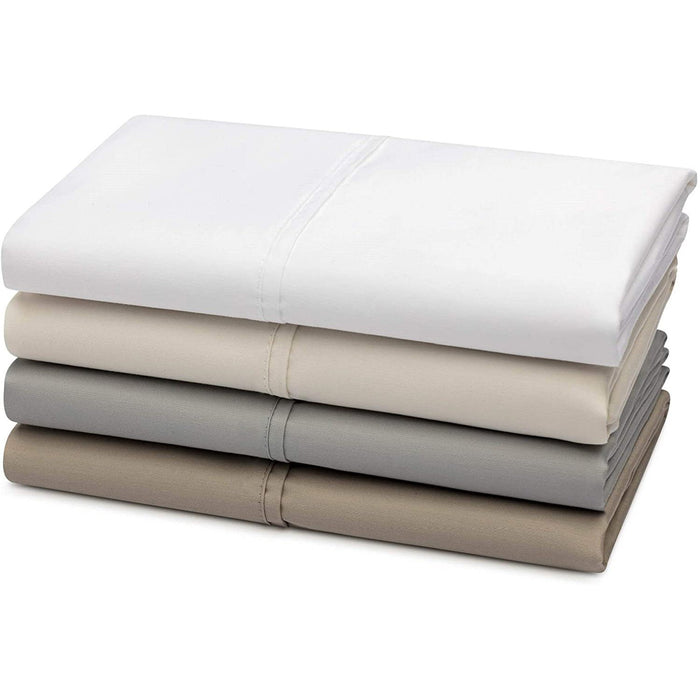Malouf 600 Thread Count Cotton Blend Pillowcase, Queen - Ash (MA06KKASCC)