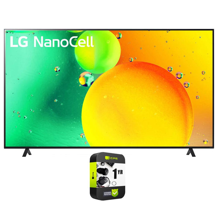 LG 50 Inch HDR 4K UHD Smart NanoCell LED TV 2022 with 1 Year Extended Warranty