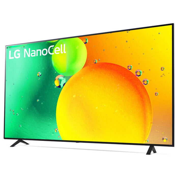 LG 75 Inch HDR 4K UHD Smart NanoCell LED TV 2022 with 1 Year Extended Warranty