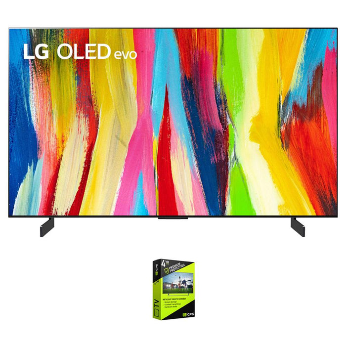 LG OLED83C2PUA 83 Inch HDR 4K Smart OLED TV 2022 w/ 4 Year Extended Warranty