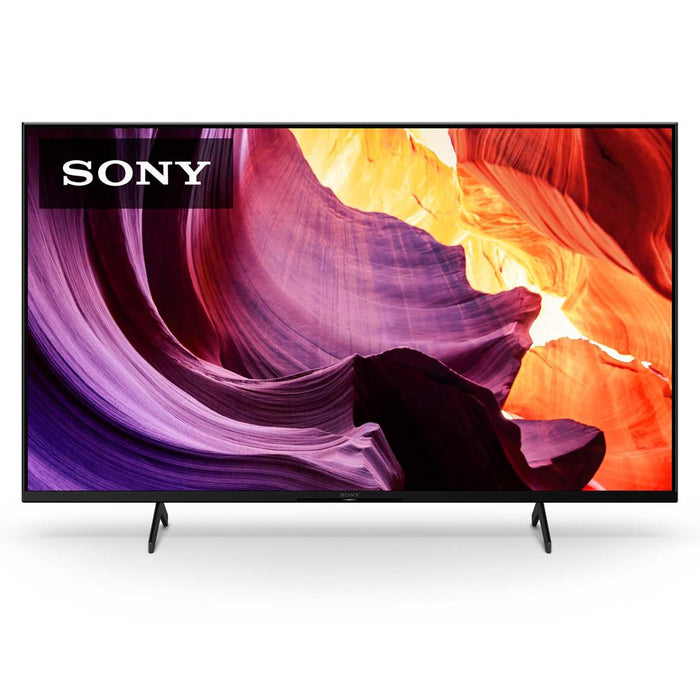 Sony 65" X80K 4K Ultra HD LED Smart TV 2022 with Deco Home 60W Soundbar Bundle