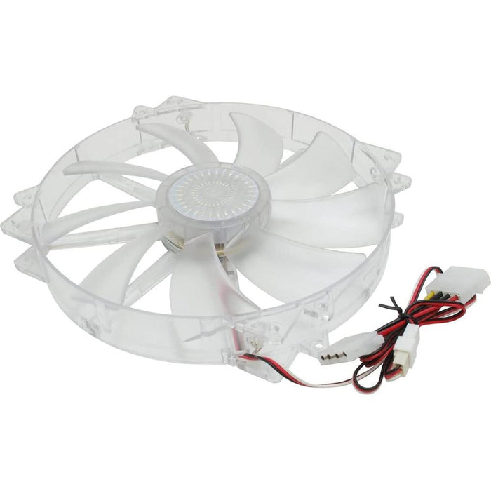 Cooler Master R4-LUS-07AR-GP MegaFlow 200 Sleeve Bearing 200mm Silent Fan, Red LED