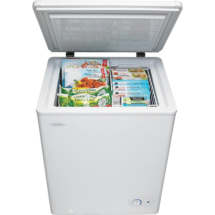 Danby 3.8 Cu.Ft. Chest Freezer with Basket and Front-Mount Thermostat - DCF038A2WDB