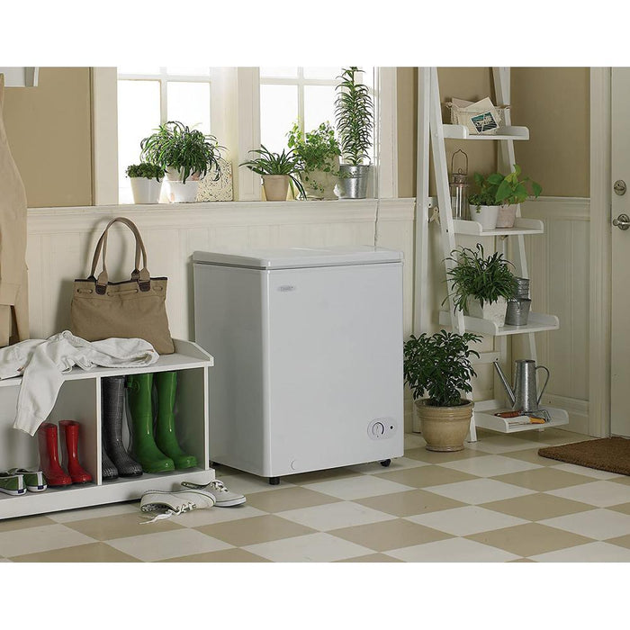 Danby 3.8 Cu.Ft. Chest Freezer with Basket and Front-Mount Thermostat - DCF038A2WDB