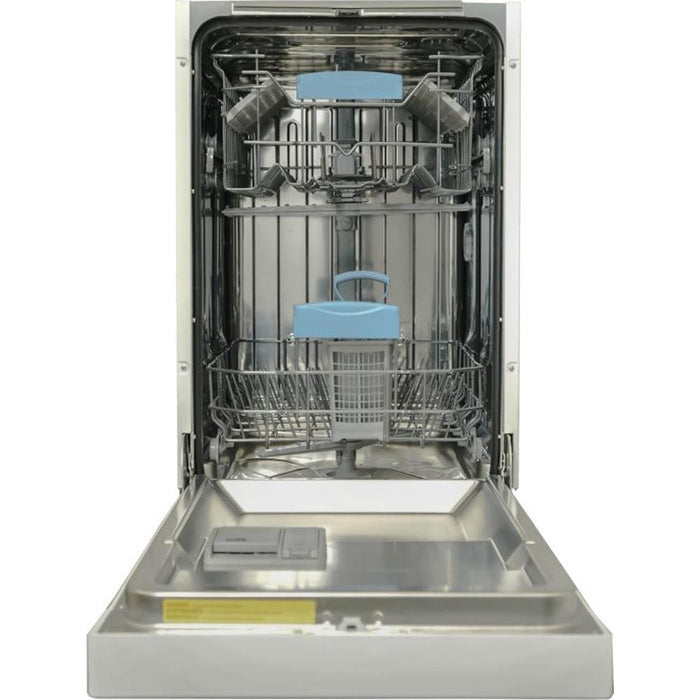 Danby 18" Built-in Dishwasher with Front Controls in White - DDW18D1EW