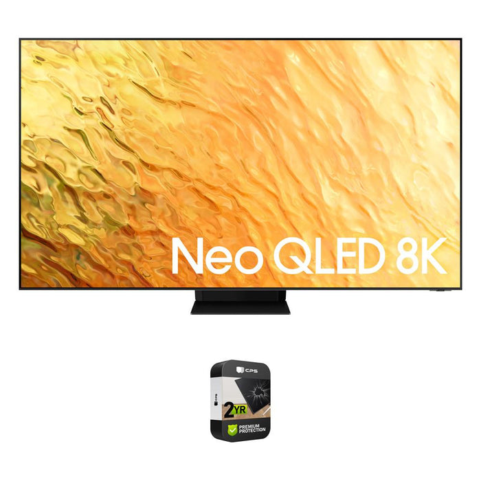 Samsung 85 Inch QN800B Neo QLED 8K Smart TV 2022 with 2 Year Extended Warranty