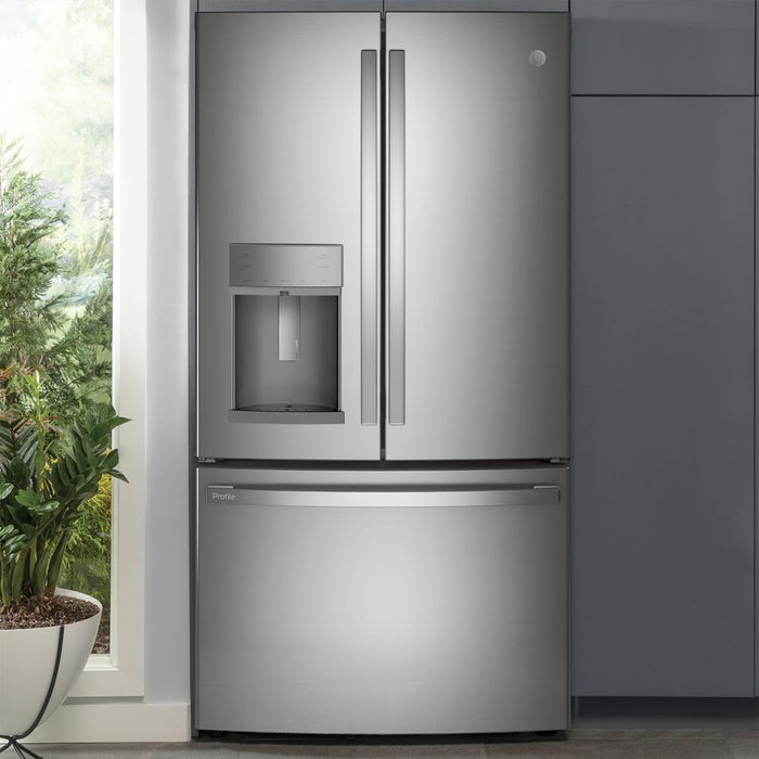 GE Profile Series 22.1 CU. FT. French-Door Refrigerator and Freezer + Warranty