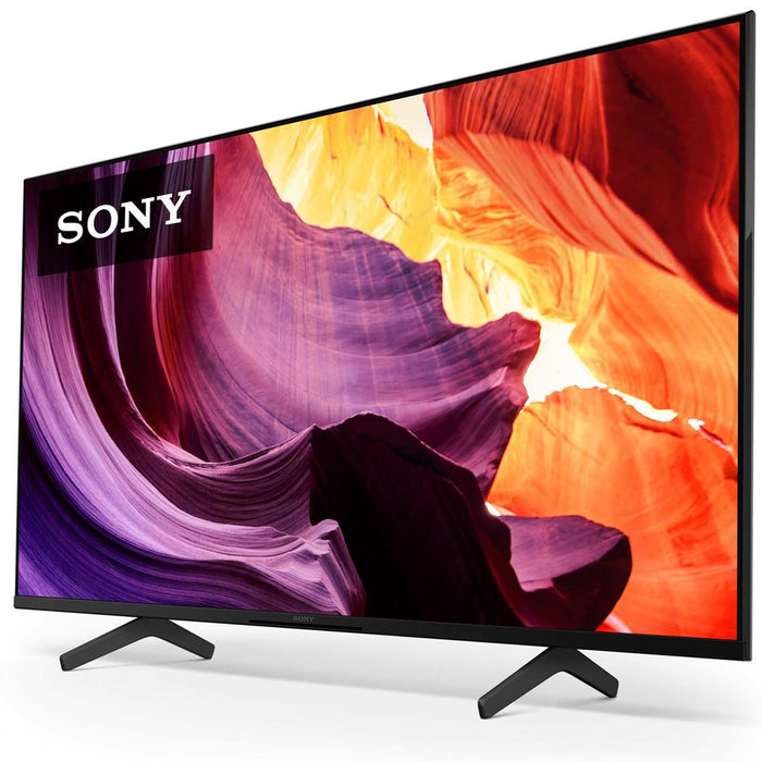 Sony 55" X80K 4K Ultra HD LED Smart TV KD55X80K (2022) + Movies Streaming Pack