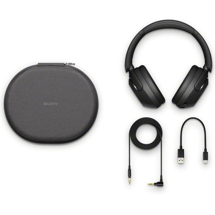 Sony WH-XB910N Wireless Over-Ear Noise Cancelling Headphones - Black - Refurbished