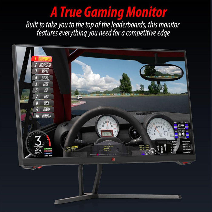 Deco Gear 25" Dual Gaming Monitors, 1080P FHD, 144Hz Bundle with Keyboard and Mousepad