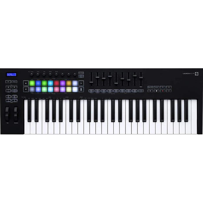Novation Launchkey 49 USB Keyboard Controller for Ableton Live, 25-Note (MK3 Version)