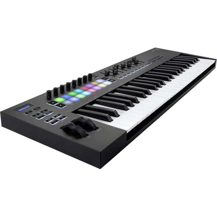 Novation Launchkey 49 USB Keyboard Controller for Ableton Live, 25-Note (MK3 Version)
