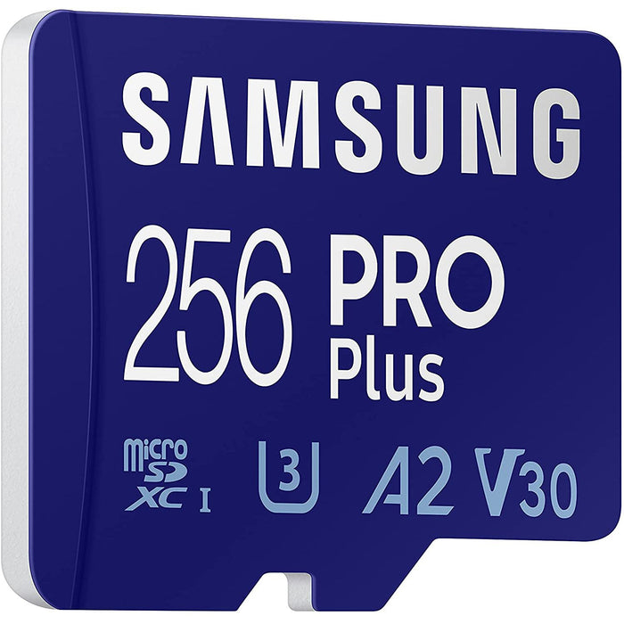 Samsung PRO Plus and Adapter microSDXC Memory Card, 256GB (MB-MD256KA/AM)