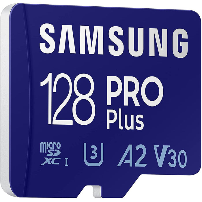Samsung PRO Plus and Adapter microSDXC Memory Card, 128GB (MB-MD128KA/AM)