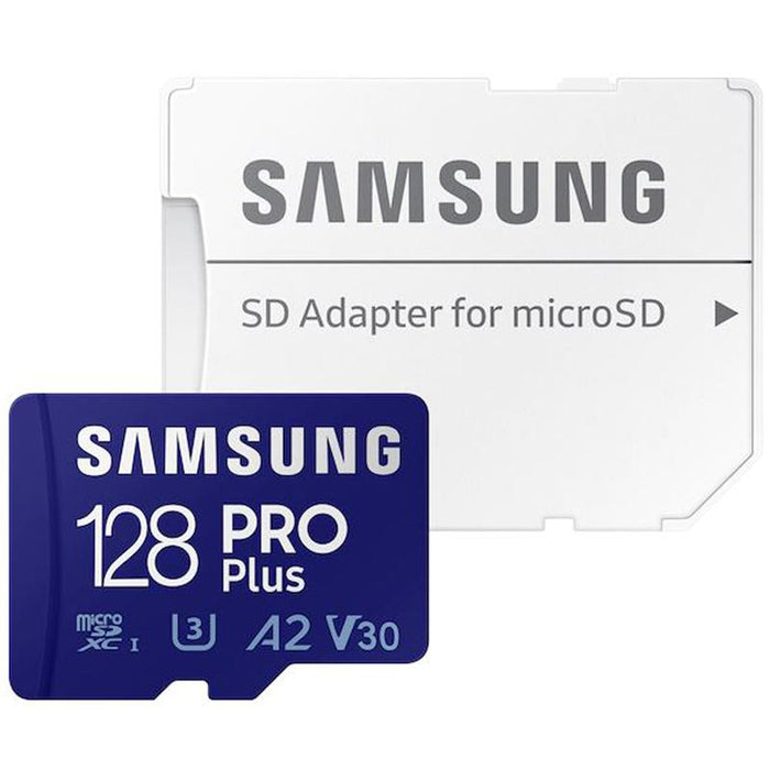 Samsung PRO Plus and Adapter microSDXC Memory Card, 128GB (MB-MD128KA/AM)