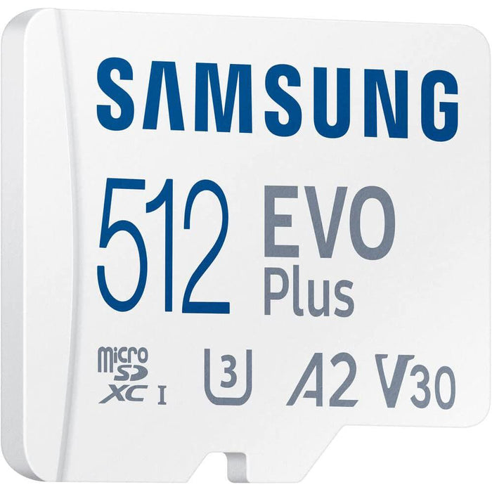 Samsung EVO Plus and Adapter microSDXC Memory Card, 512GB (MB-MC512KA/AM)