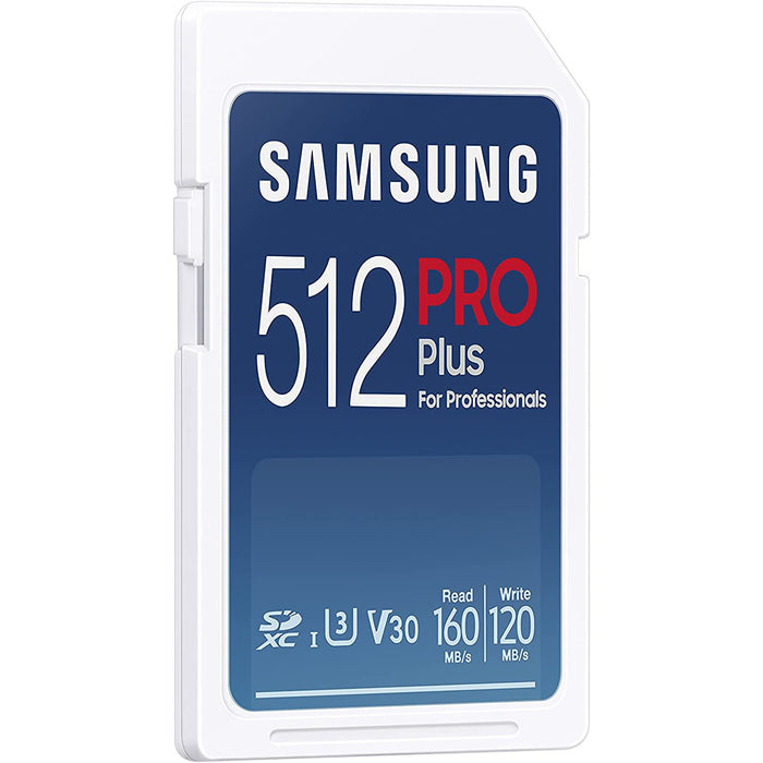 Samsung PRO Plus Full Size SDXC Memory Card, 512GB (MB-SD512K/AM)
