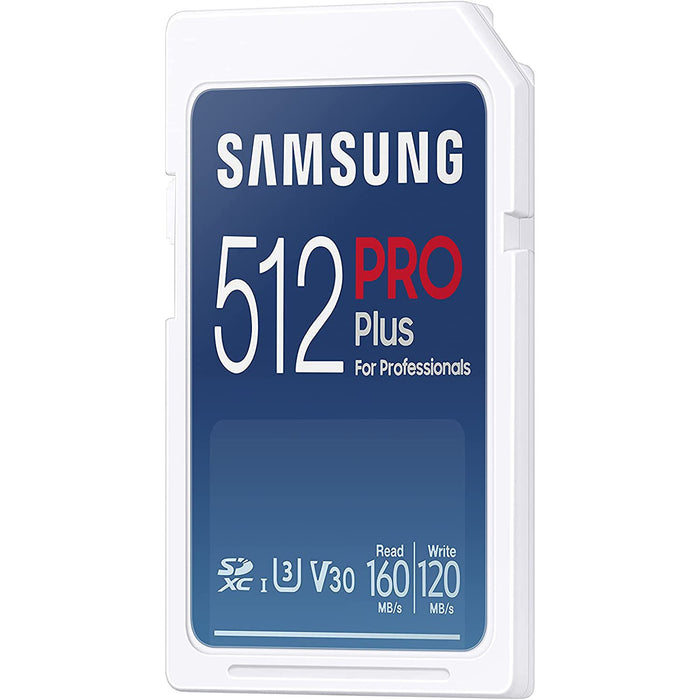 Samsung PRO Plus Full Size SDXC Memory Card, 512GB (MB-SD512K/AM)