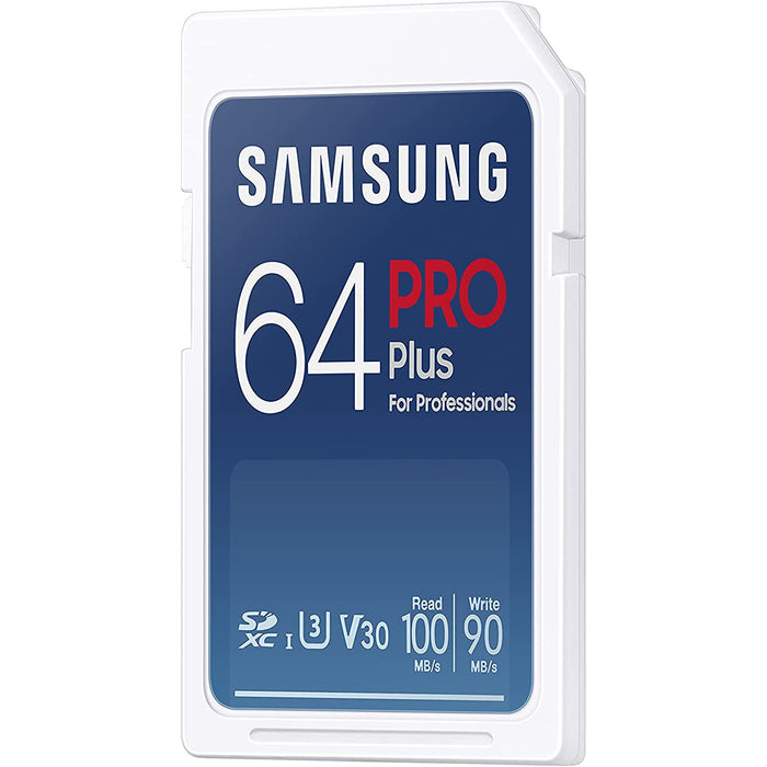 Samsung PRO Plus Full Size SDXC Memory Card, 64GB (MB-SD64K/AM)