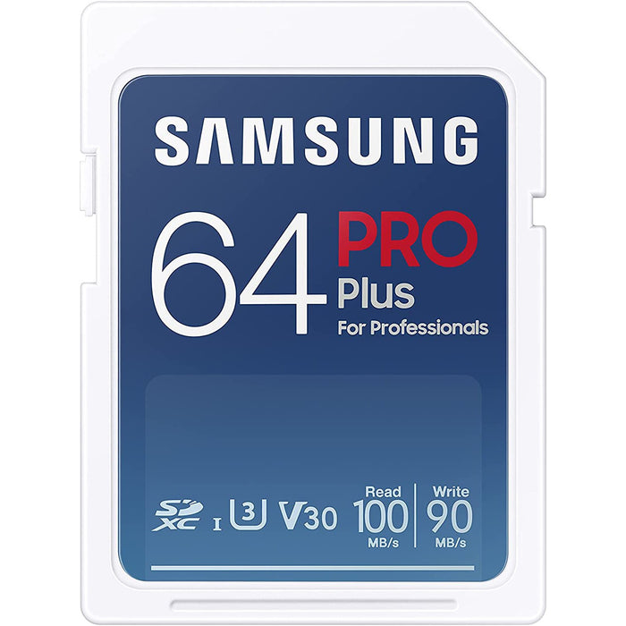 Samsung PRO Plus Full Size SDXC Memory Card, 64GB (MB-SD64K/AM)