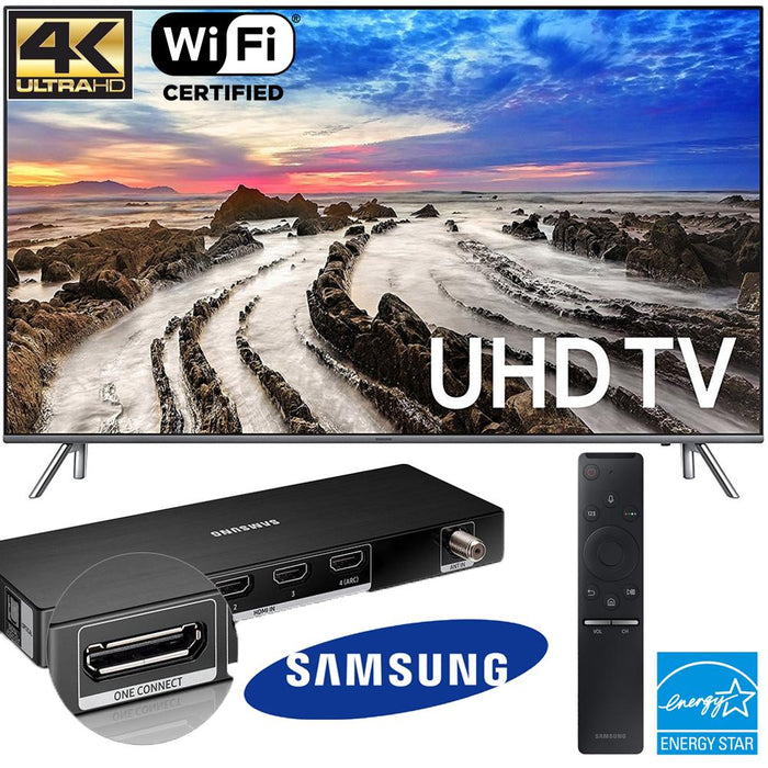 Samsung UN65MU8000 65" 4K Ultra HD Smart LED TV (2017 Model) Refurbished