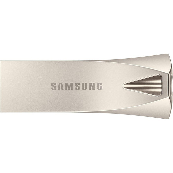 Samsung MUF-256BE3/AM BAR Plus USB 3.1 Flash Drive 256GB, Champagne Silver