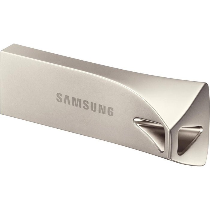 Samsung MUF-256BE3/AM BAR Plus USB 3.1 Flash Drive 256GB, Champagne Silver