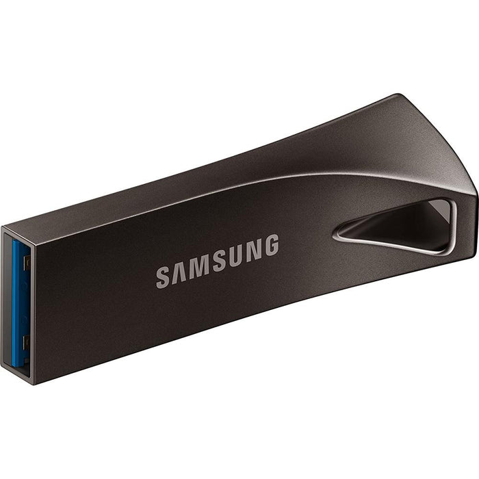 Samsung MUF-128BE4/AM BAR Plus USB 3.1 Flash Drive 128GB, Titan Grey