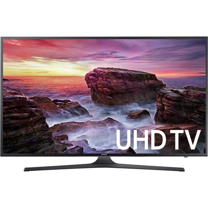 Samsung UN40MU6290FXZA Flat 39.9" LED 4K UHD 6 Series Smart TV (2017 Model), Refurbished