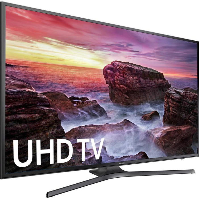 Samsung UN40MU6290FXZA Flat 39.9" LED 4K UHD 6 Series Smart TV (2017 Model), Refurbished