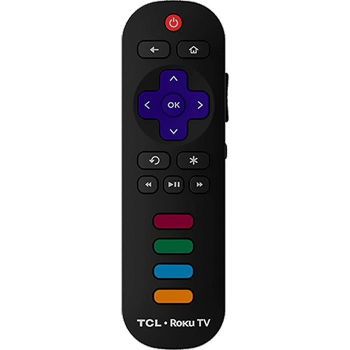 TCL 75" 6-Series 4K QLED Dolby Vision HDR Roku Smart TV (75R635) - Refurbished