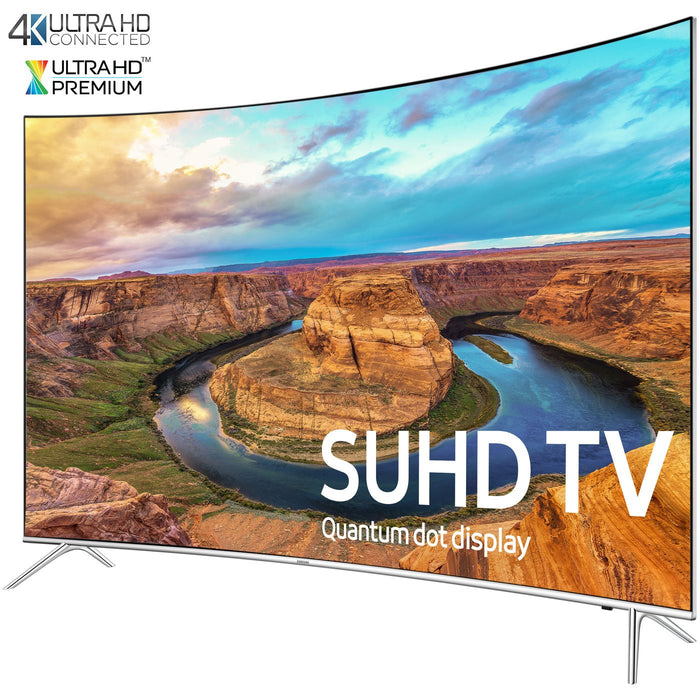 Samsung UN65KS8500 - Curved 65-Inch Smart 4K SUHD HDR 1000 LED TV - Refurbished