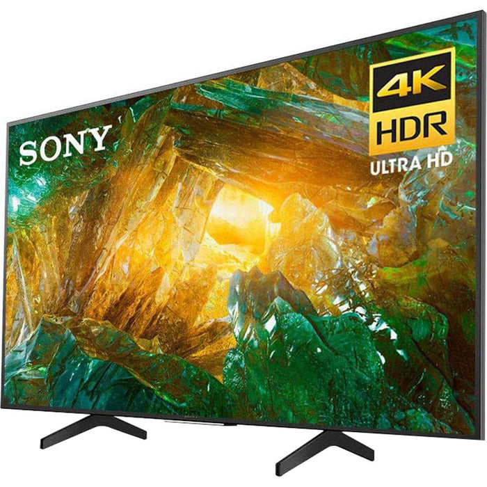 Sony XBR65X800H 65" X800H 4K Ultra HD LED Smart TV (2020 Model) - Refurbished