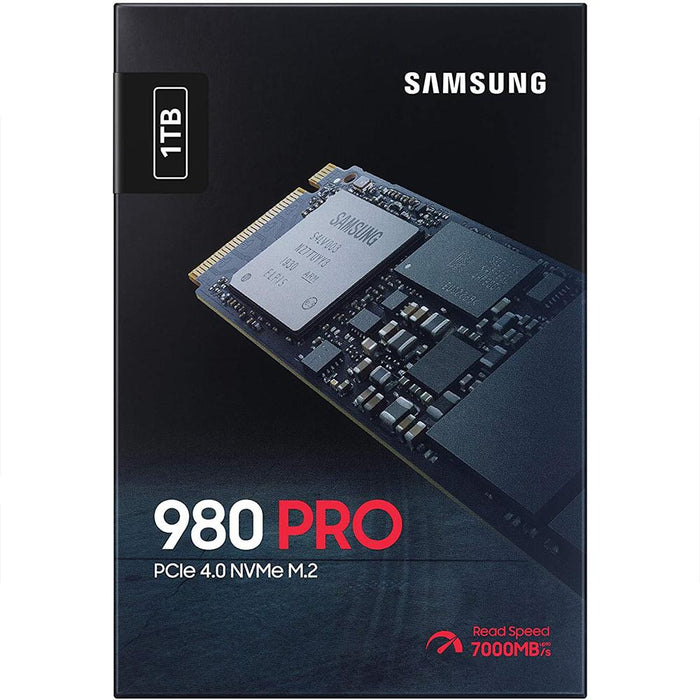 Samsung 980 PRO PCIe 4.0 NVMe SSD 1TB with 1 Year Extended Warranty